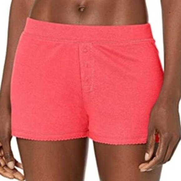 PJ Salvage Pull On Lounge Sleep Shorts RZBBS -  Retro Red - Picture 8 of 8